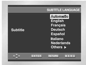 SAMSUNG DVD-L760 - I Using the Subtitle Language - 1