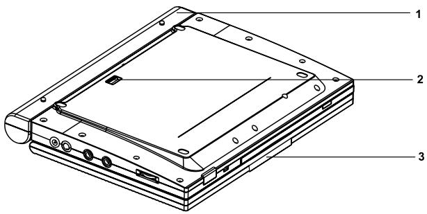 SAMSUNG DVD-L760 - Description-Front Panel - 1