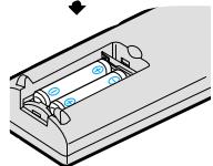 SAMSUNG HT-DM550 - Insert Remote Batteries - 2