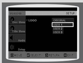 SAMSUNG HT-DS1000 - Setting the Wallpaper - 5