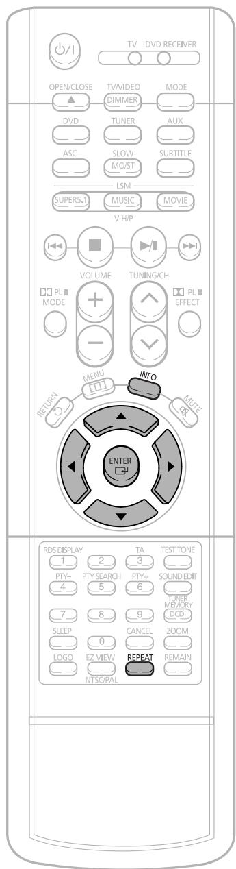 SAMSUNG HT-DS1000 - Press REPEAT button. - 16