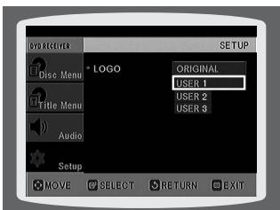 SAMSUNG HT-DS1000 - To Change the Wallpaper - 4