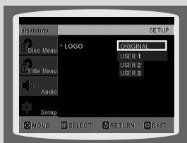 SAMSUNG HT-DS1000 - Setting the Wallpaper - 4