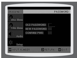 SAMSUNG HT-DS1000 - Enter the password and then press ENTER button. - 1