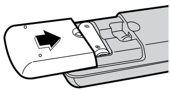 SAMSUNG HT-DS630T - Insert Remote Batteries - 3