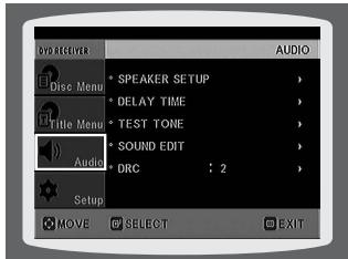 SAMSUNG HT-DS630T - Setting the DRC (Dynamic Range Compression) - 2