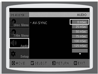 SAMSUNG HT-DS630T - AV SYNC Setup - 3