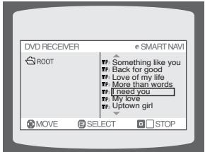 SAMSUNG HT-DS630T - Press the OPEN/CLOSE button to open the disc tray, and then load the MP3 disc. - 1