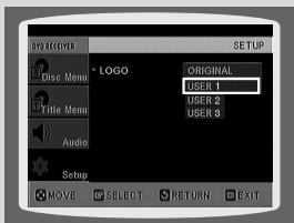 SAMSUNG HT-DS630T - Setting the Wallpaper - 4