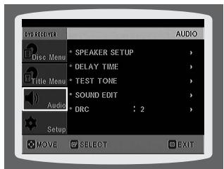 SAMSUNG HT-DS650 - Setting the Delay Time - 3