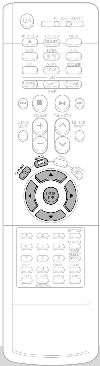 SAMSUNG HT-DS650 - Setting TV Screen type - 1