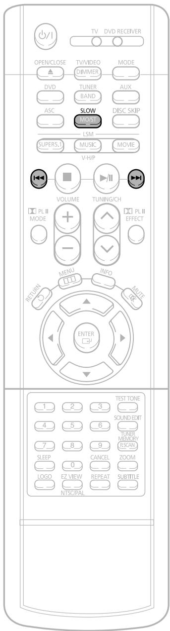 SAMSUNG HT-DS650 - Press SLOW button. - 4