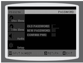 SAMSUNG HT-DS650 - Enter the password and then press ENTER button. - 1