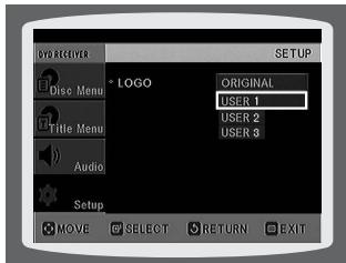 SAMSUNG HT-DS650 - To Change the Wallpaper - 4