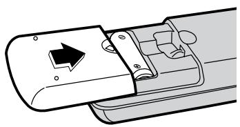 SAMSUNG HT-DS650 - Insert Remote Batteries - 3
