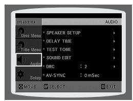 SAMSUNG HT-P1200 - Setting the DRC (Dynamic Range Compression) - 2