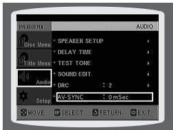 SAMSUNG HT-P1200 - AV SYNC Setup - 2