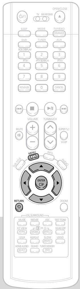 SAMSUNG HT-P1200 - Setting the Delay Time - 1