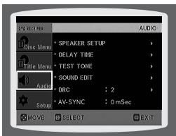 SAMSUNG HT-P1200 - Setting the Test Tone - 2