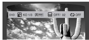 SAMSUNG HT-P1200 - Press INFO button. - 1
