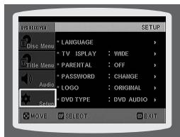 SAMSUNG HT-P1200 - Setting the Password - 3