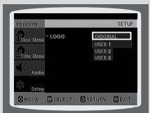 SAMSUNG HT-P1200 - Setting the Wallpaper - 4