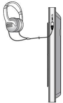 SAMSUNG HT-P1200 - Plug the headphones into the. headphone jack. - 1