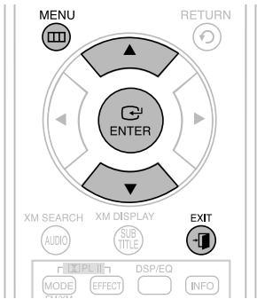 SAMSUNG HT-TX72T - Using the Title Menu - 2