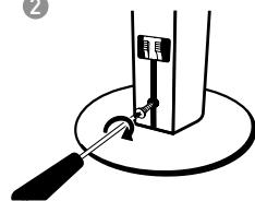 SAMSUNG HT-TX72T - How to Install the Speaker on the Stand Base - 2