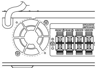 SAMSUNG HT-TX72T - Cooling Fan - 1