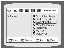 SAMSUNG HT-X200T - Moving Directly to a Scene/Song - 18