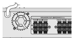 SAMSUNG HTQ40T-XAC - Cooling Fan - 1
