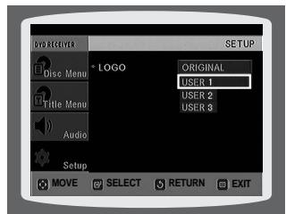 SAMSUNG HTQ40T-XAC - To select one of the 3 wallpaper settings you've made - 4