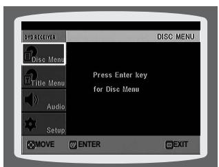 SAMSUNG HTQ40T-XAC - Using the Title Menu - 1