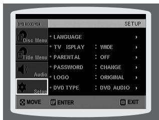 SAMSUNG HTQ40T-XAC - Setting Parental Controls (Rating Level) - 3