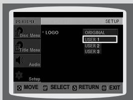 SAMSUNG HTQ40T-XAC - Setting the Wallpaper - 4