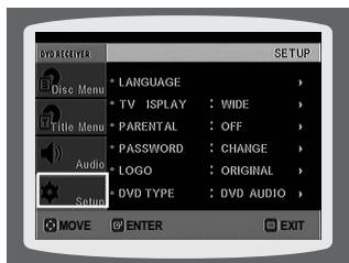SAMSUNG HTQ40T-XAC - Setting the Password - 3