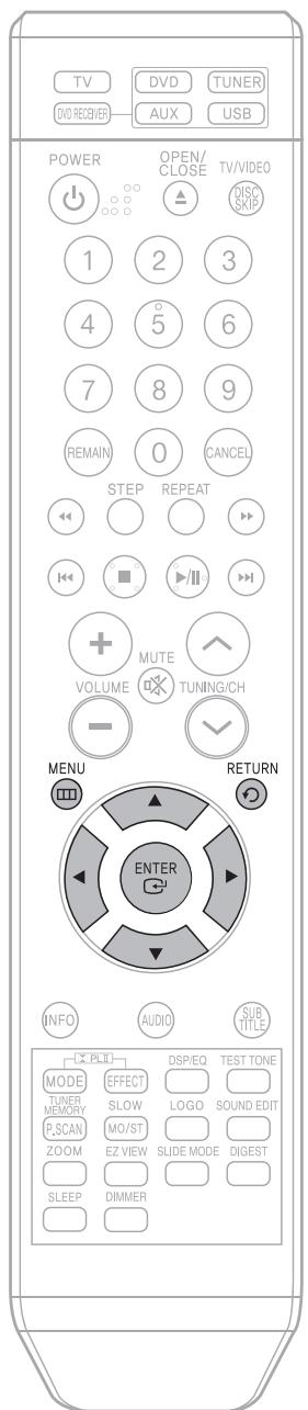 SAMSUNG HTQ40T-XAC - Setting TV Screen type - 1