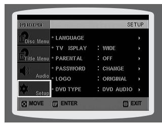 SAMSUNG HTQ40T-XAC - Setting TV Screen type - 3