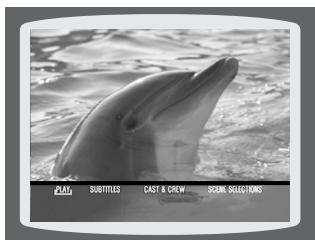 SAMSUNG HTQ40T-XAC - Using the Title Menu - 3