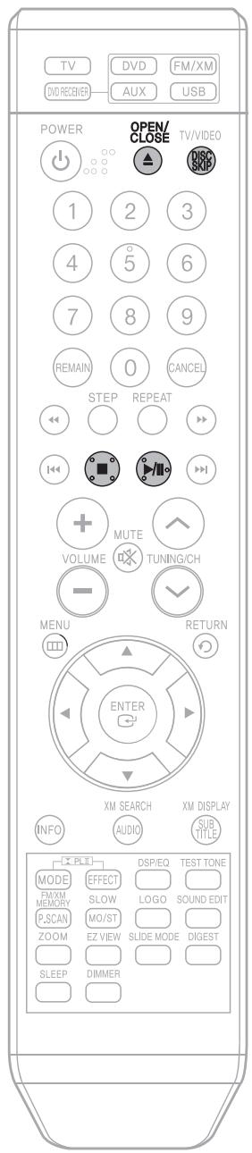 SAMSUNG HTQ45T-XAC - Selecting a Disc in the Disc changer - 2