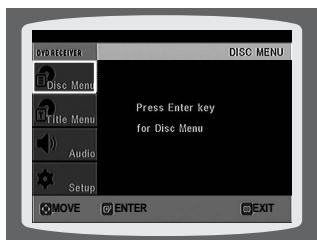 SAMSUNG HTQ45T-XAC - Using the Title Menu - 1