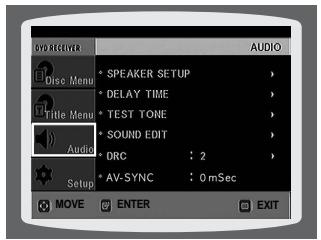 SAMSUNG HTQ45T-XAC - Setting the Test Tone - 2