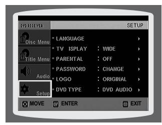 SAMSUNG HTQ45T-XAC - Setting TV Screen type - 3
