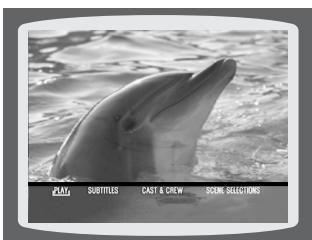 SAMSUNG HTQ45T-XAC - Using the Title Menu - 3