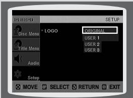 SAMSUNG HTQ45T-XAC - Setting the Wallpaper - 3