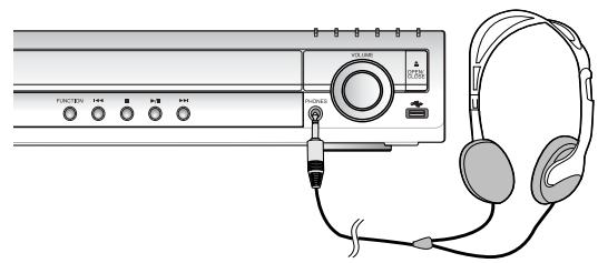 SAMSUNG HTQ45T-XAC - Using Headphones - 1