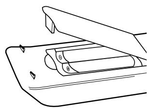 SAMSUNG HTQ45T-XAC - Insert Remote Batteries - 2