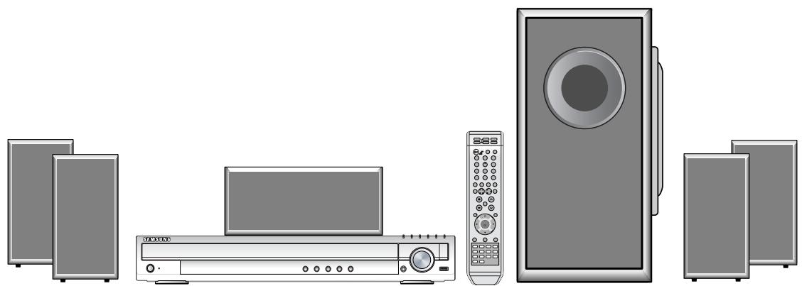 SAMSUNG HTQ45T-XAC - Instruction Manual - 1