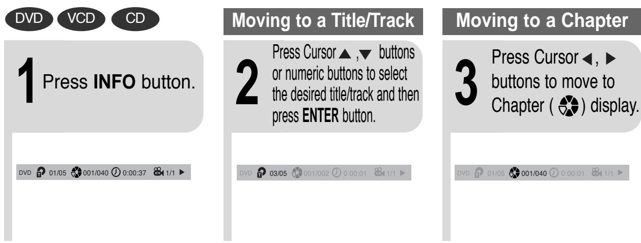SAMSUNG HTQ45T-XAC - Moving Directly to a Scene/Song - 1